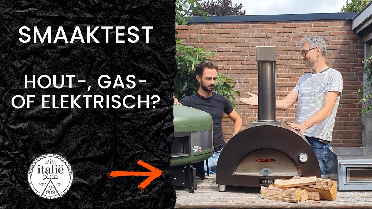 Smaakt een pizza anders uit een Hout-, Gas of Elektrische oven? Wij testen het voor je!
