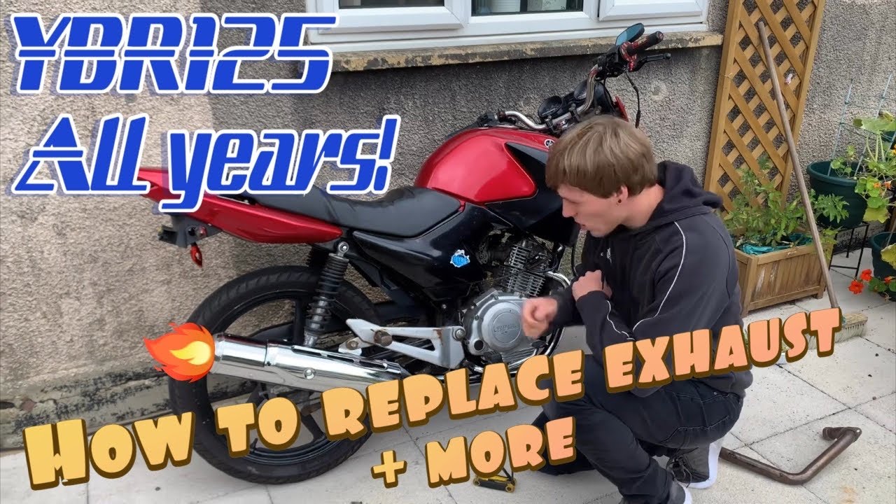 Changing the Exhaust! - Yamaha YBR125 (and other 125cc bikes)