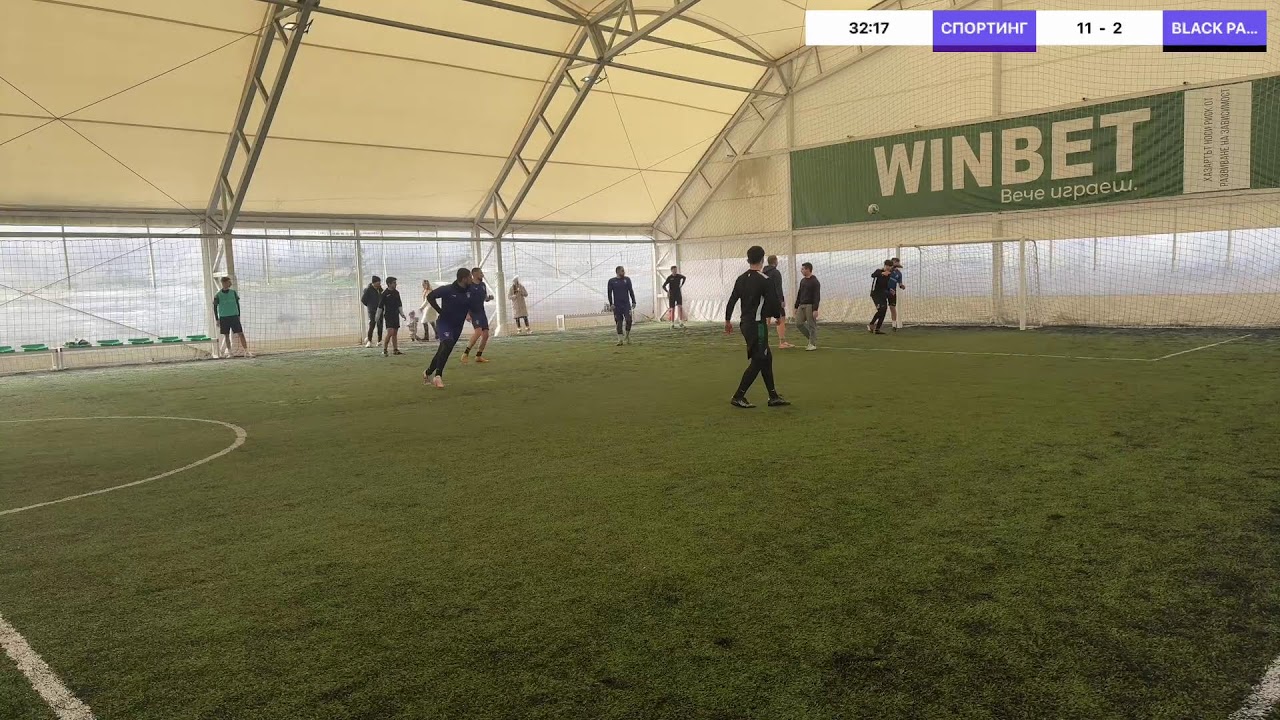 Live powered by Swish Live app
СПОРТИНГ VS BLACK PANTERS
