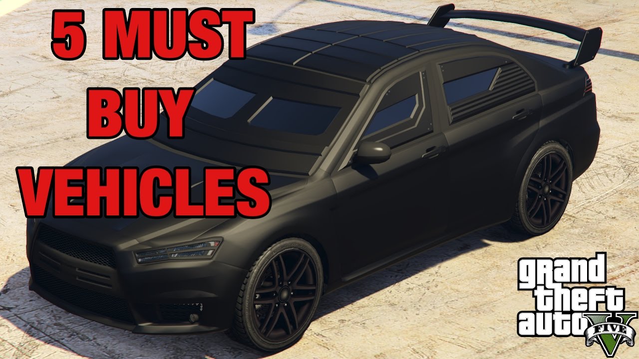 GTA Online : 5 MUST BUY ITEMS (GTA5)