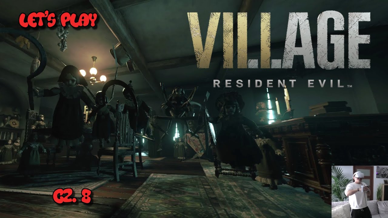 To Było Straszne ! Let's Play Resident Evil Village Część 8 na PS5 VR 2 Wazzup :)