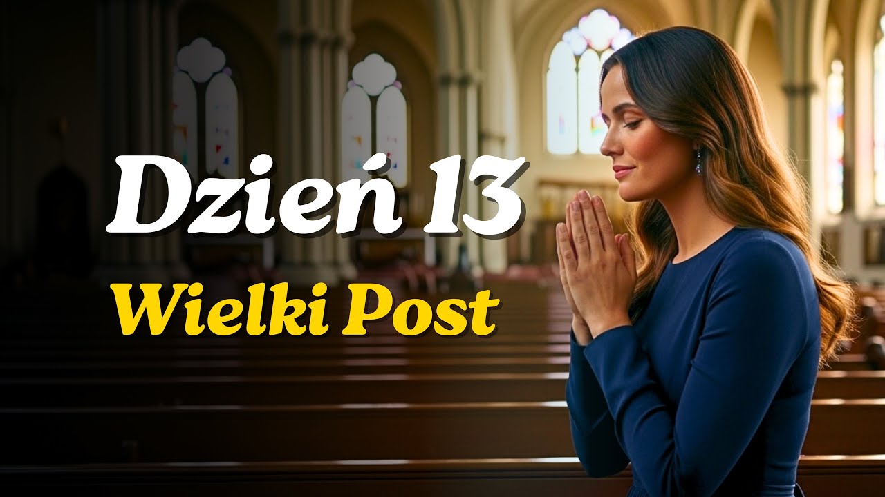 Wielki Post – Dzień 13 | Gdy już nie masz siły walczyć | Poranna modlitwa
