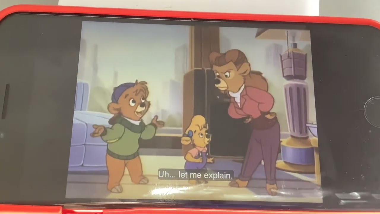 Talespin 1990 Rebecca Cummingham was angry at Kit CloudKiter and Baloo