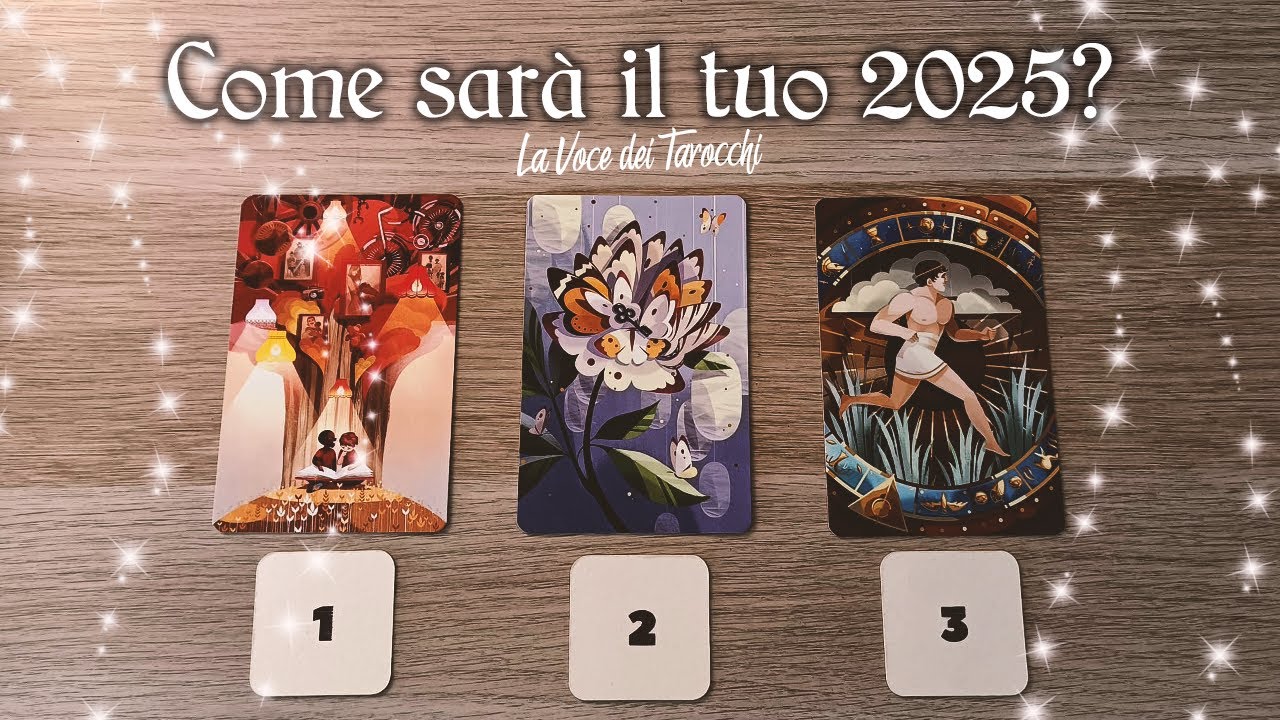 Come sarà il tuo 2025? 🔮 (Tarocchi Interattivi)