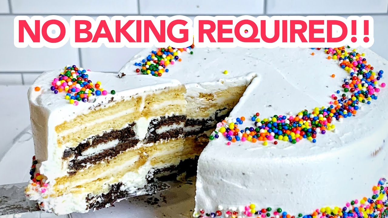 Turning COOKIES into a CAKE?! NO BAKING required! Testing @emmasgoodies Recipe
