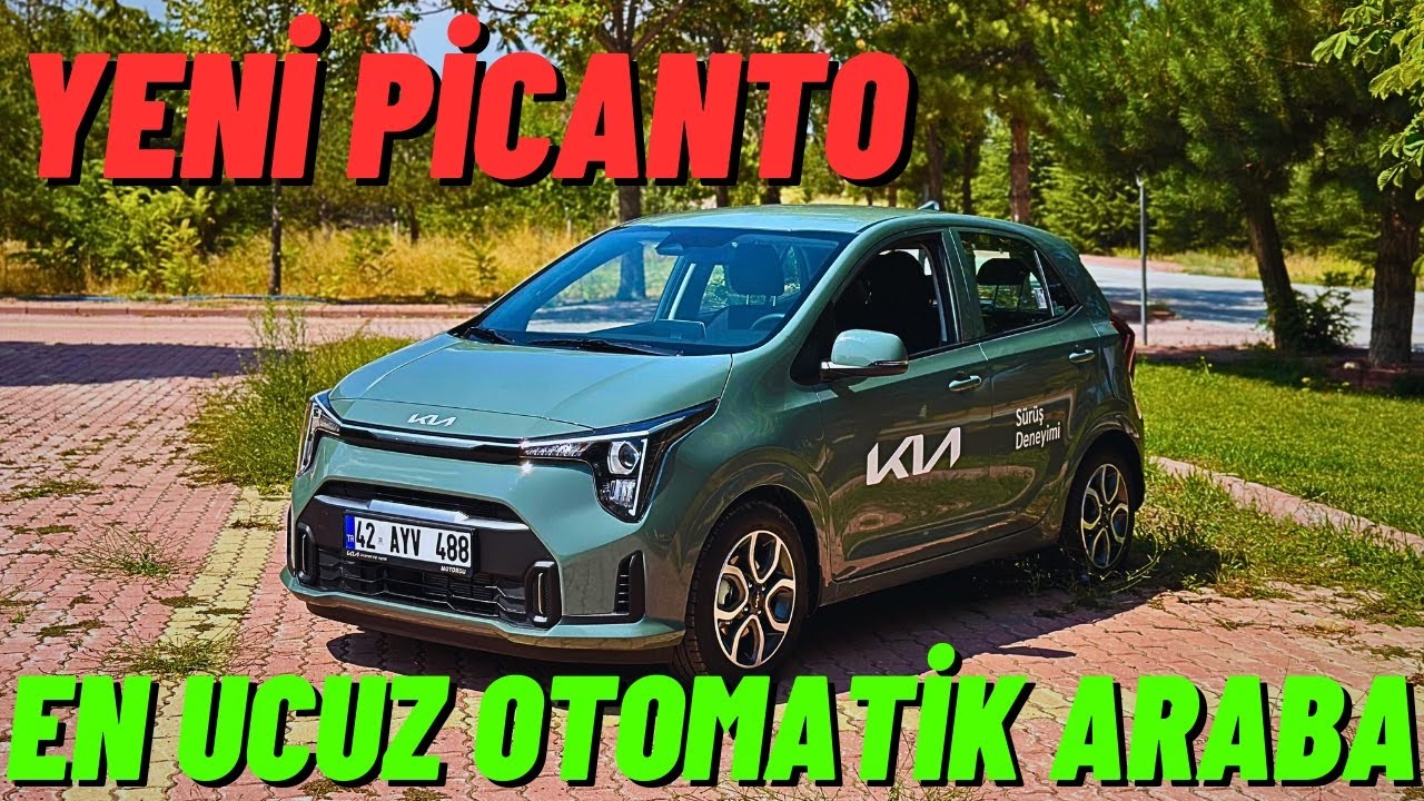 Kia Picanto 2024 1.2 Otomatik Vites En Ucuz Otomatik Araba Bu Mu?