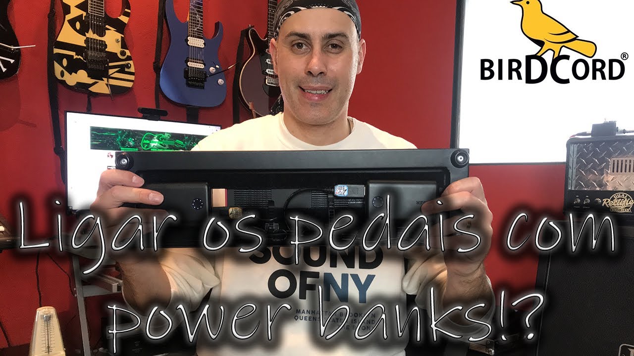BIRDCORD - Ligar pedais com powerbanks!?