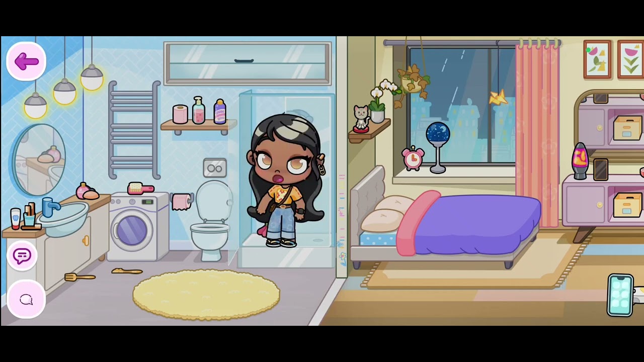 Night routine avatar world 