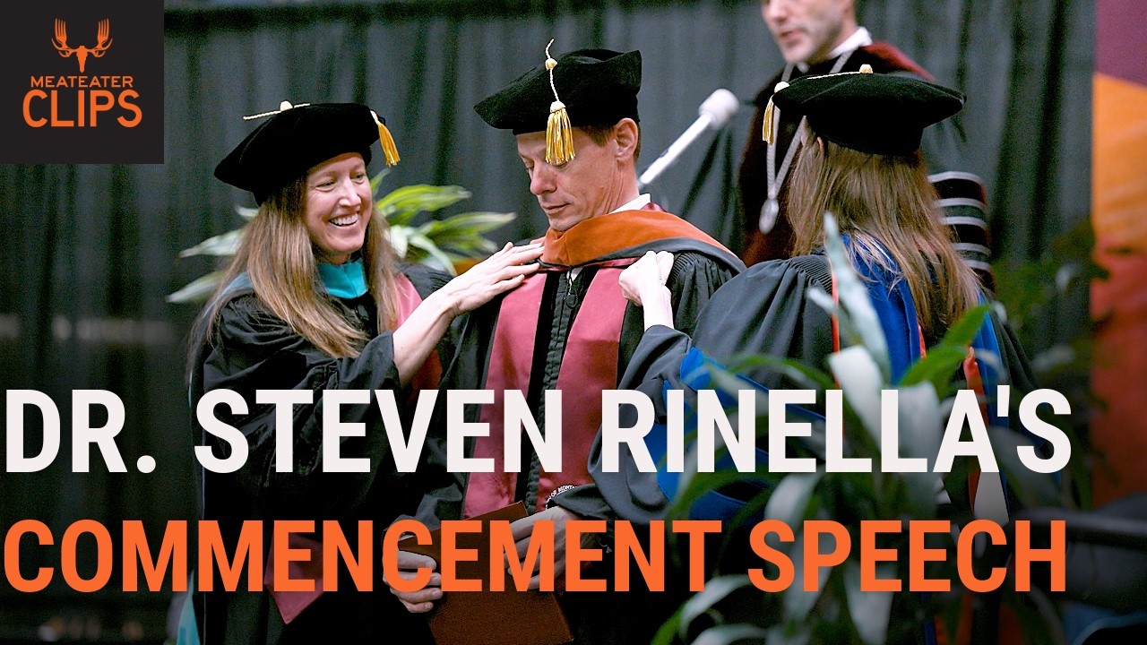 Hunter, Author, PhD | Steven Rinella’s Message to the Class of 2025 | MeatEater Clips
