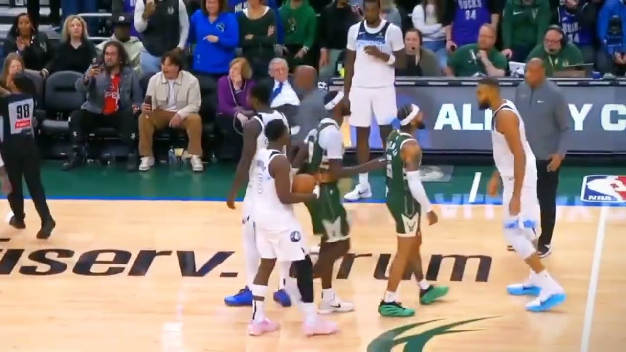BRIGA NA NBA 🔥 Rudy Gobert se irrita com Kevin Porter Jr e Bucks depois que KPJ o atacou