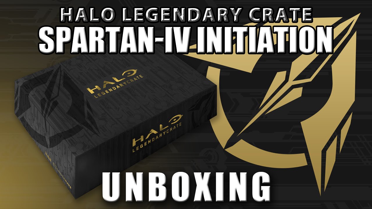 Unboxing - Halo Legendary Crate: Spartan-IV Initiation