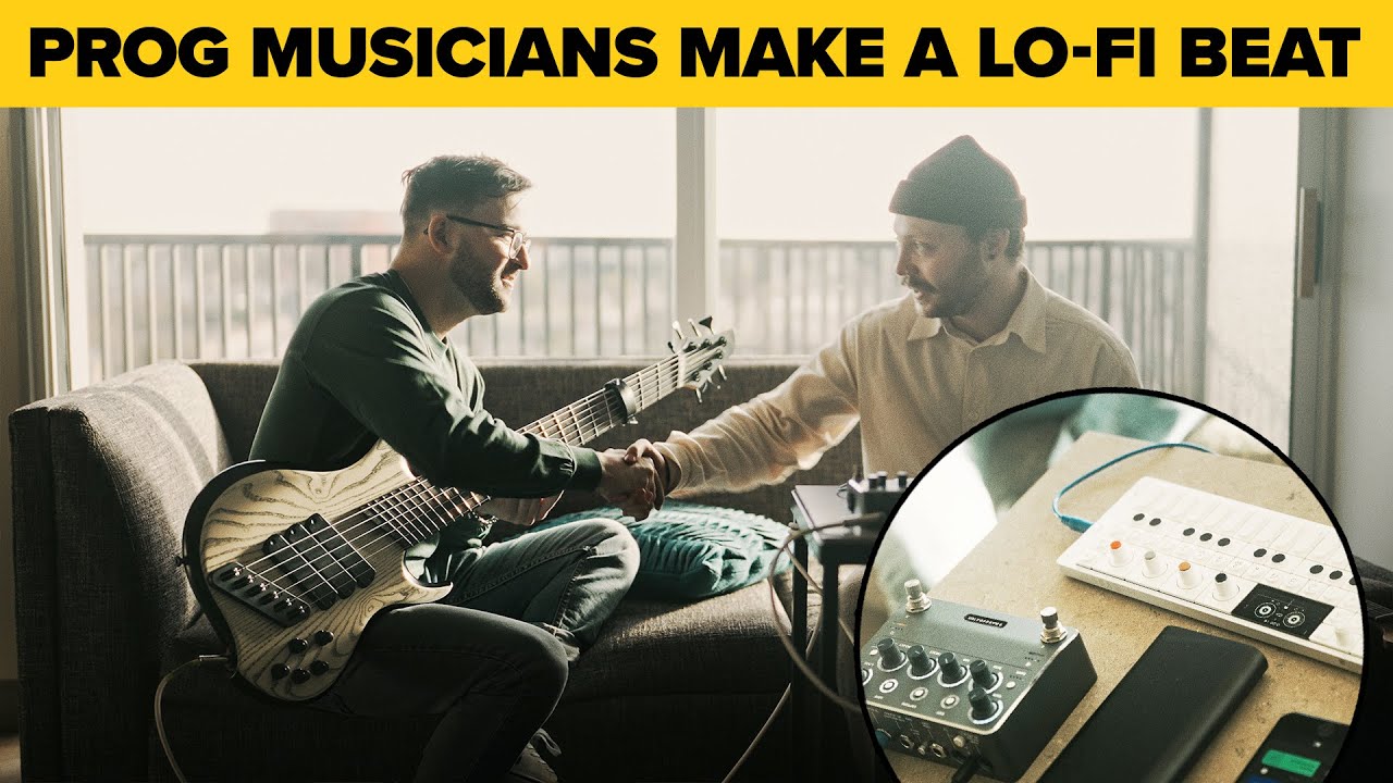 Jacob Umansky and Joseph Anidjar make a Lo-fi beat
