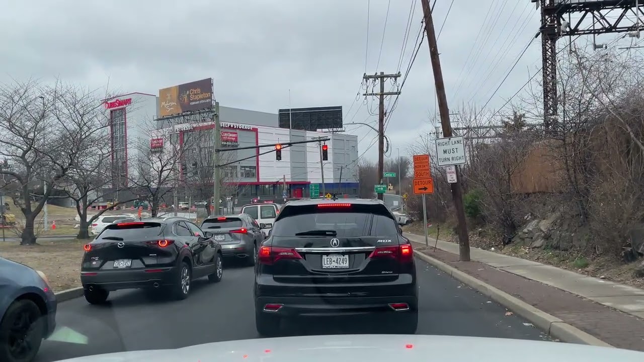 WWG 4K Drive: NYC Bronx, Baychester / NY Westchester, Larchmont @Rush Hour - I95 2026-01-9