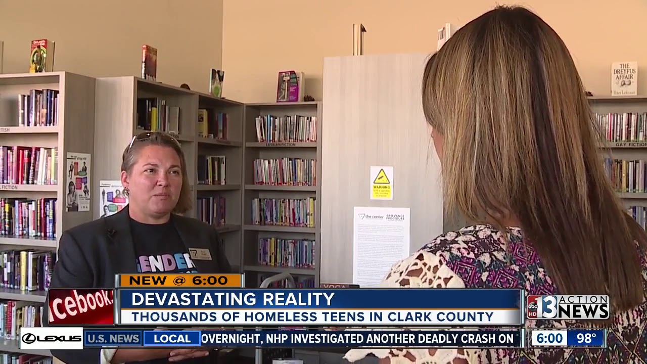 Nearly half of homeless youth in Clark County are part of LGBTQ community