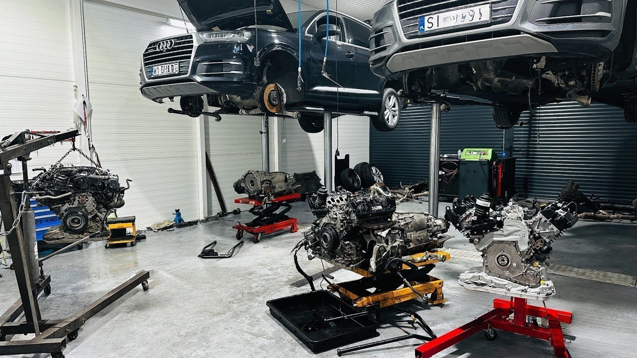 3.0 TDI engine replacement in Audi Q7