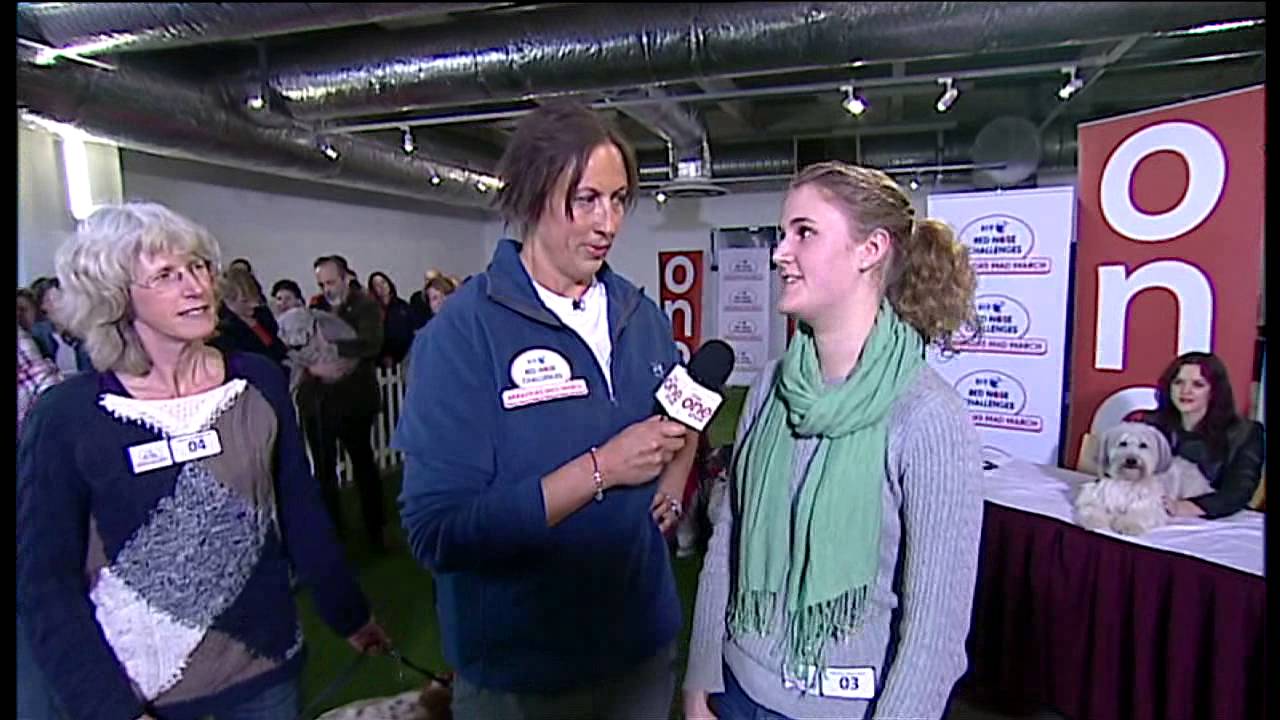 Miranda and Lola give it their all at the dog show | Red Nose Day 2013