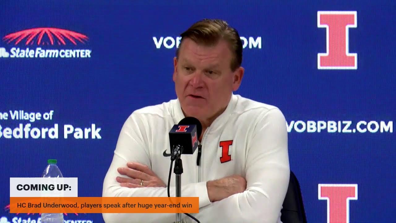 Your Illini Nation Postgame: Brad Underwood post-Chicago State