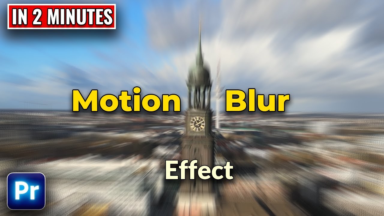 How To Create Zoom MOTION BLUR In Premiere Pro | Easy Way