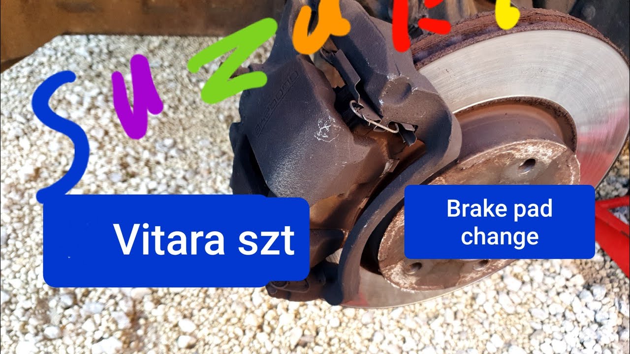 Suzuki vitara szt 2017 onwards 🚀front brake pad change