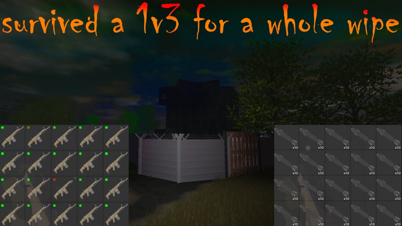 How I Survived a 1v3 for a Whole Wipe - Trident Survival Story