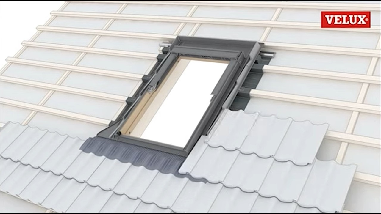 VELUX Pencere Montajı Animasyonu
