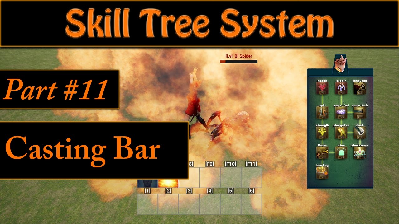 [Eng] Ability/Skill Tree System: Adding a Casting Bar #11