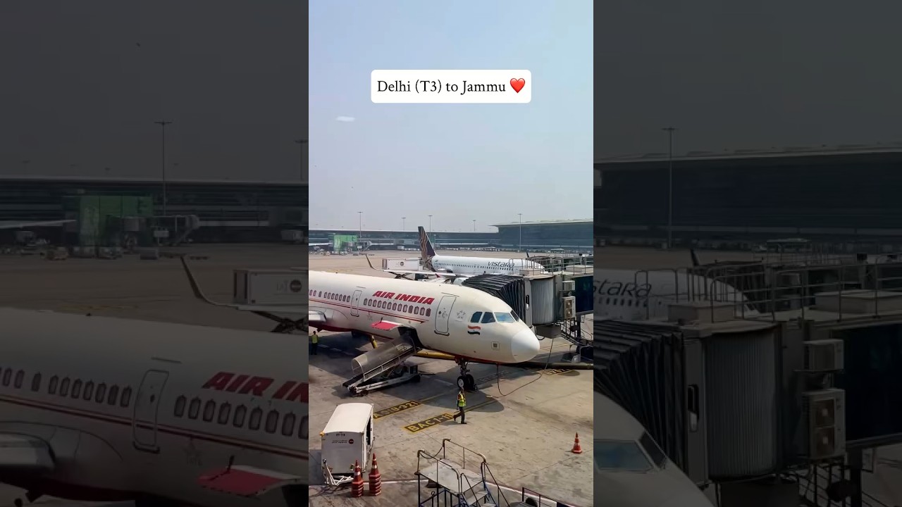 Air India Express Flight | Delhi to Jammu