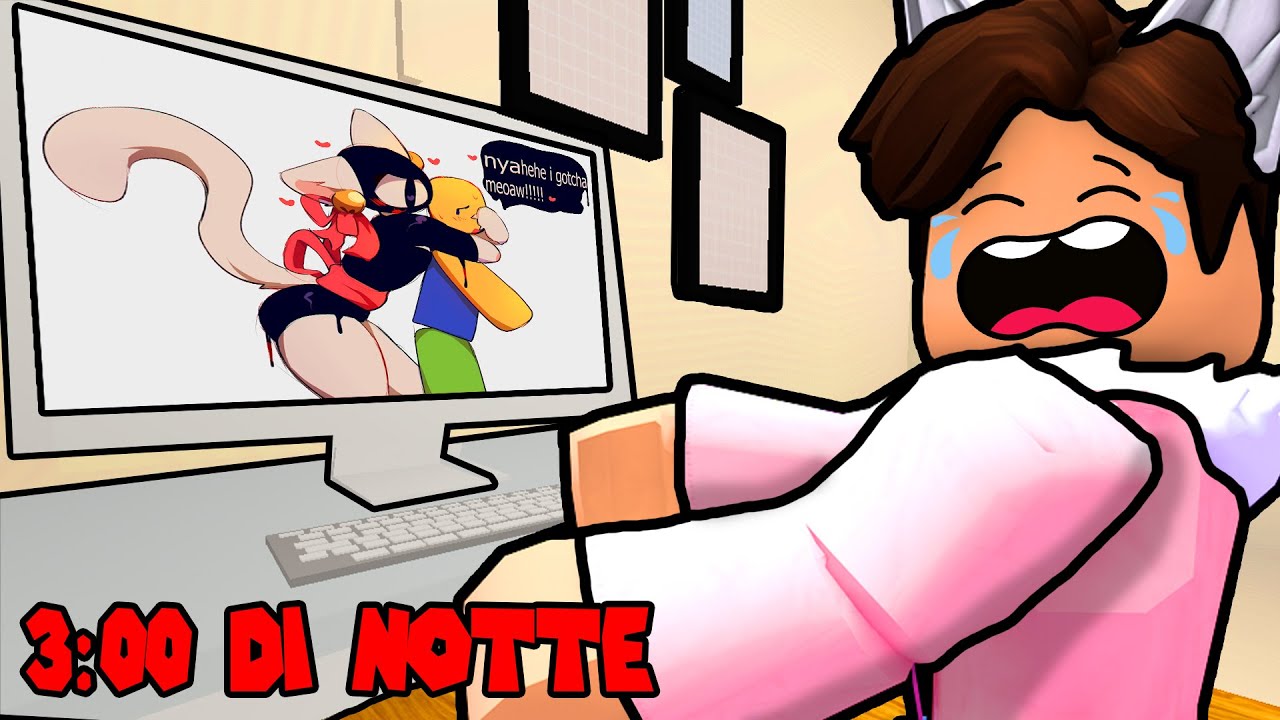 CREO MEME Alle 3 DI NOTTE Su ROBLOX
