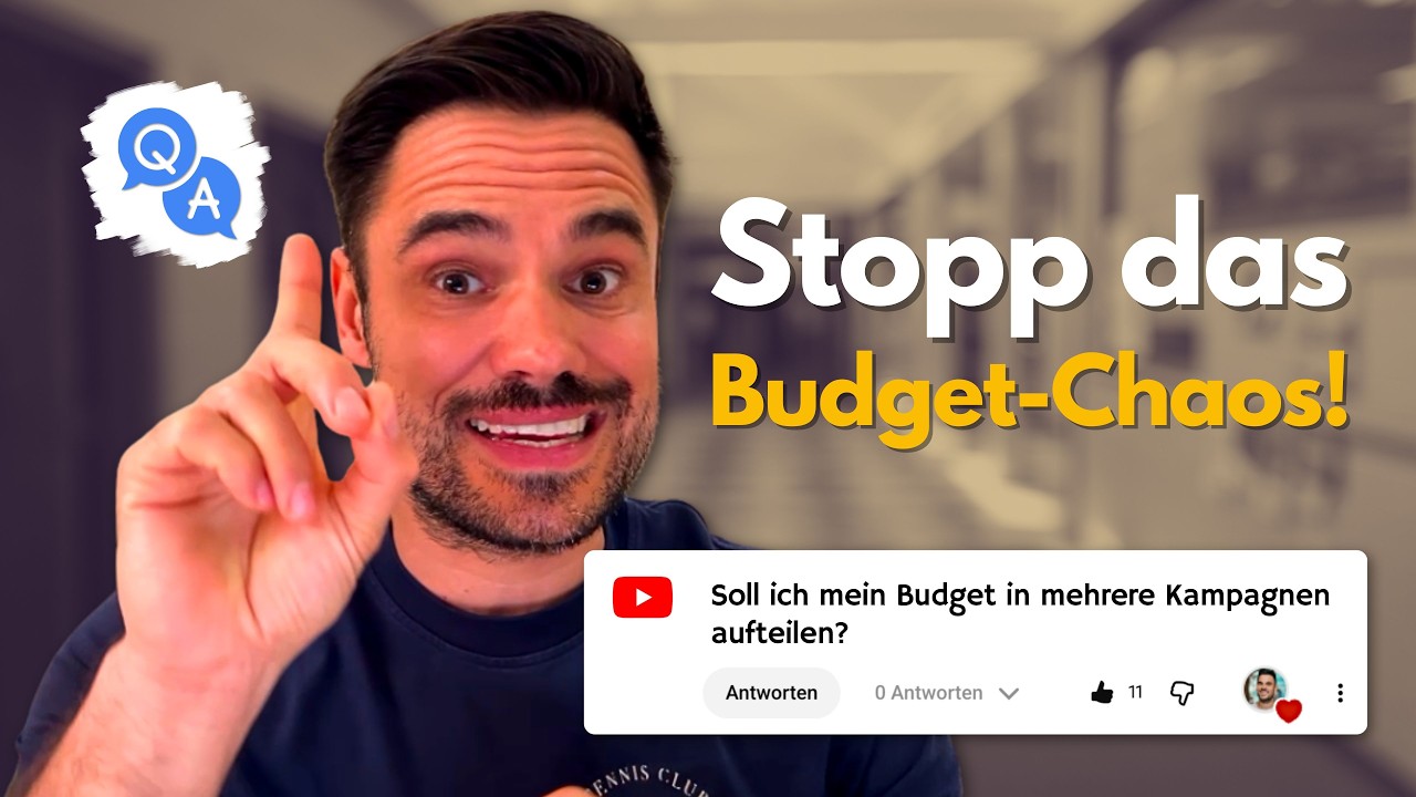 Hör auf, dein Google Ads Budget zu zerstückeln! (Mach stattdessen DAS) 🛑 (Q&A 03/2026)