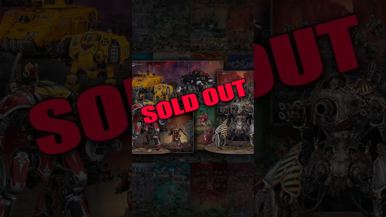 This &ldquo;Sell Out&rdquo; Didn&rsquo;t Go How GW Planned 😅 #gamesworkshop #warhammer