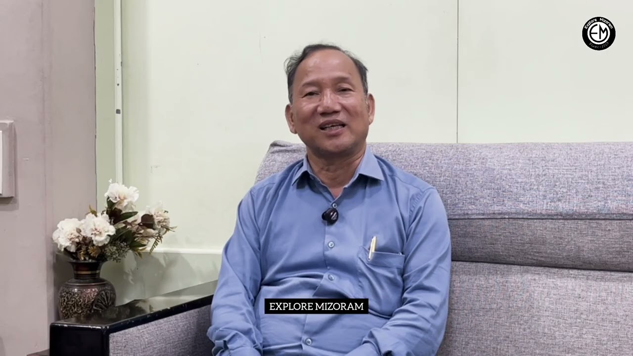 ZPM Treasurer leh Consultant hlui C Laltanpuia'n ban a nih dan chungchanga zawhna a chhang
