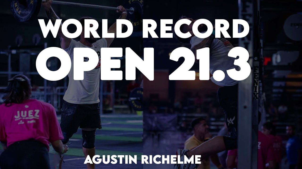 WORLD RECORD - Open 21.3 - Agustin Richelme