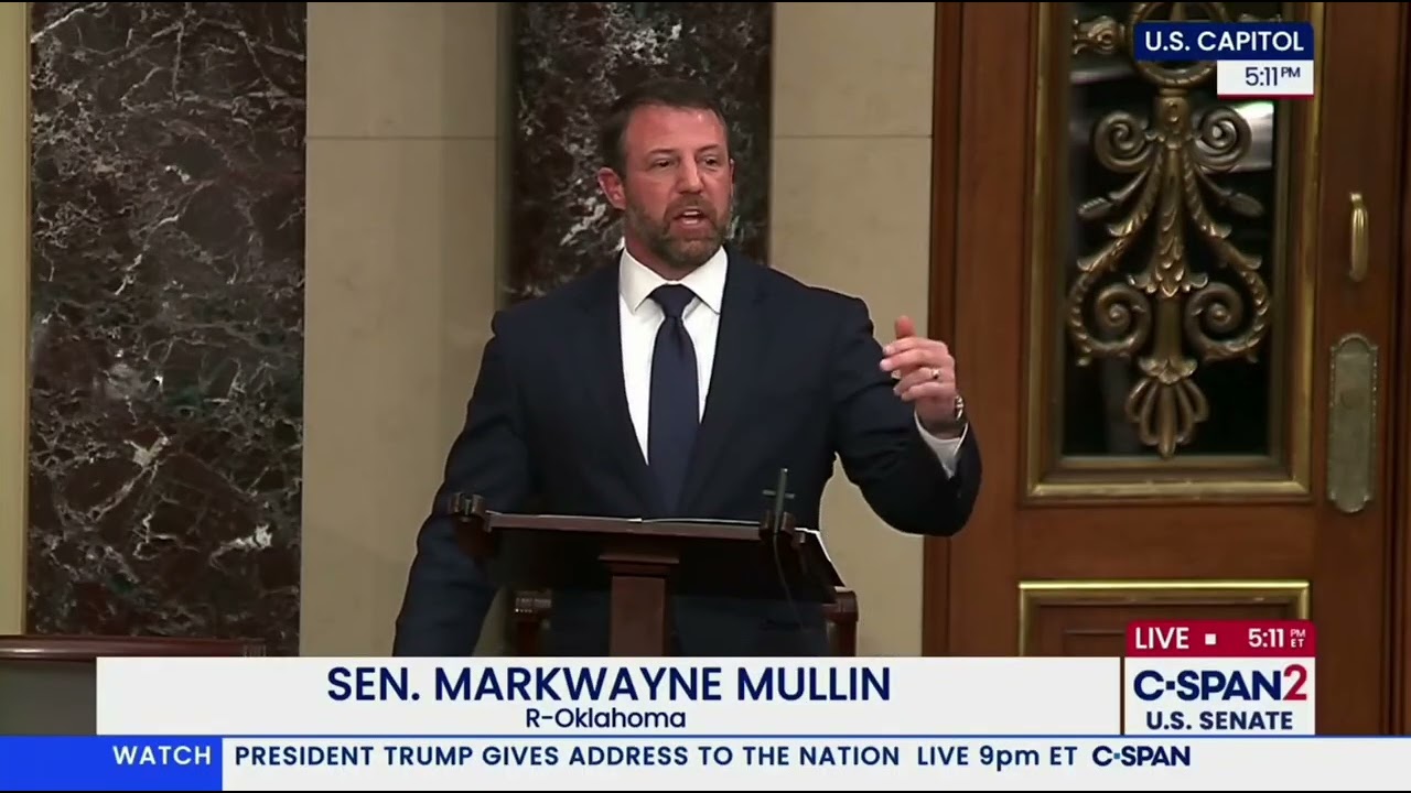 Sen Mullin SLAMS Bernie Sanders During Senate Debate &ldquo;I hope to God they hold him accountable&rdquo; 