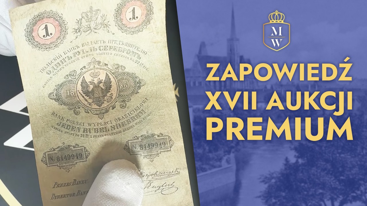 Rubel srebrem 1856 – bardzo rzadki rocznik!