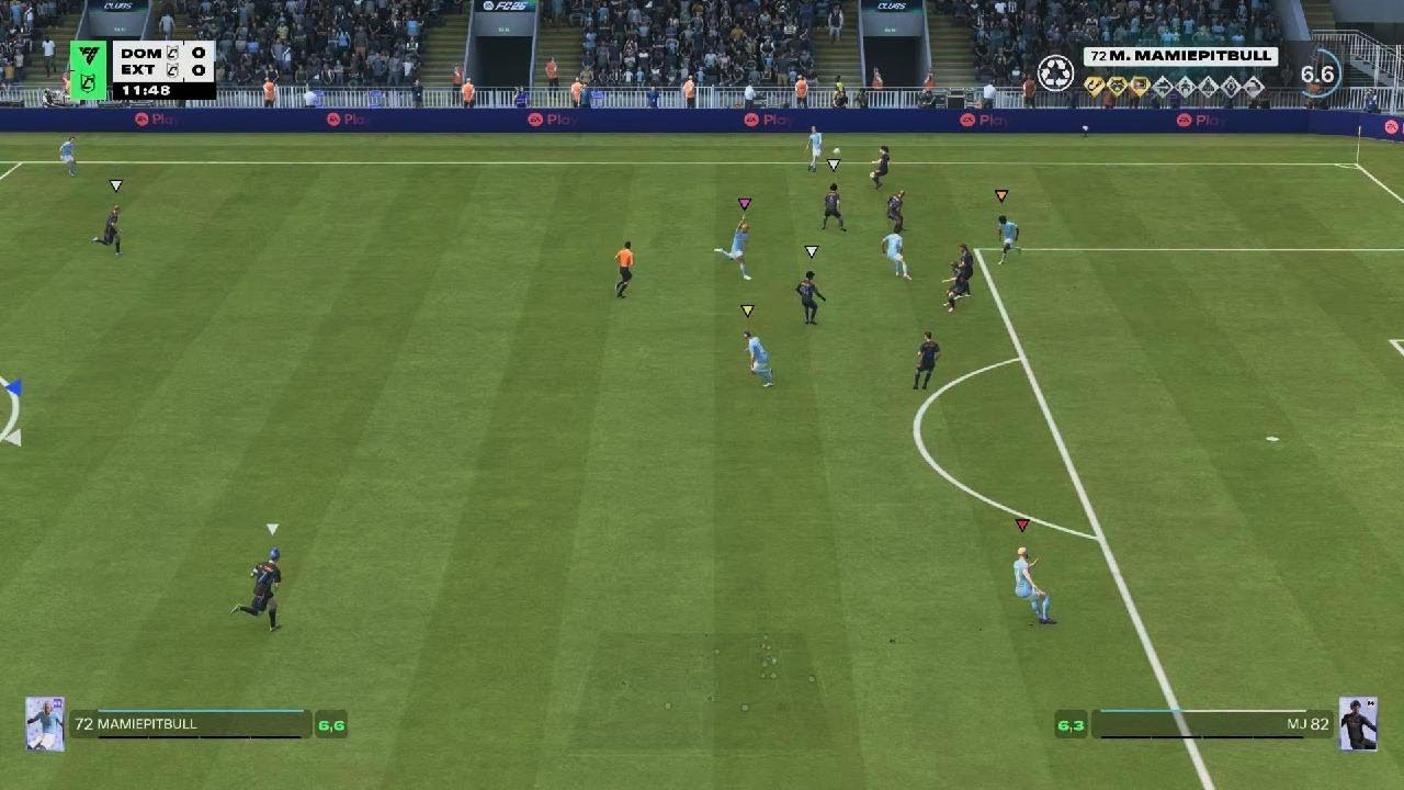 EA SPORTS FC 26   Match libre ou nous sommes bien visible sur ce terrain