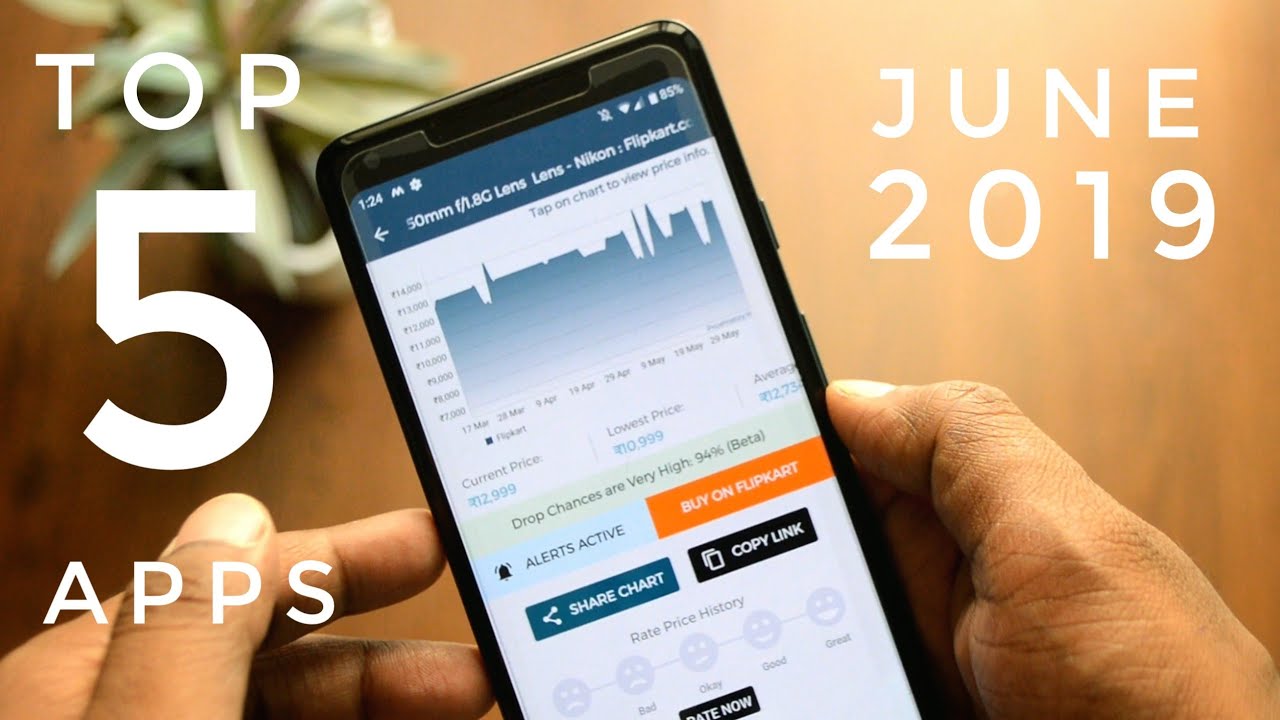 Top 5 android apps June 2019