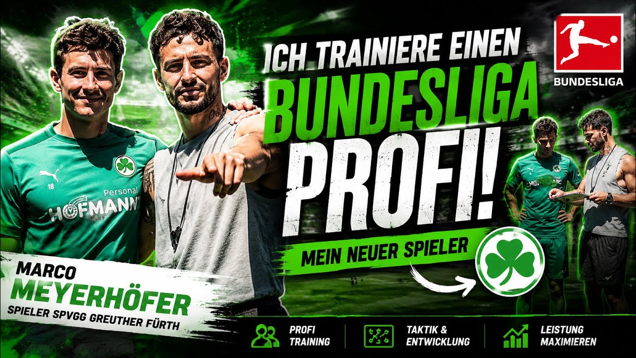 ICH TRAINIERE EINEN BUNDESLIGA PROFI!