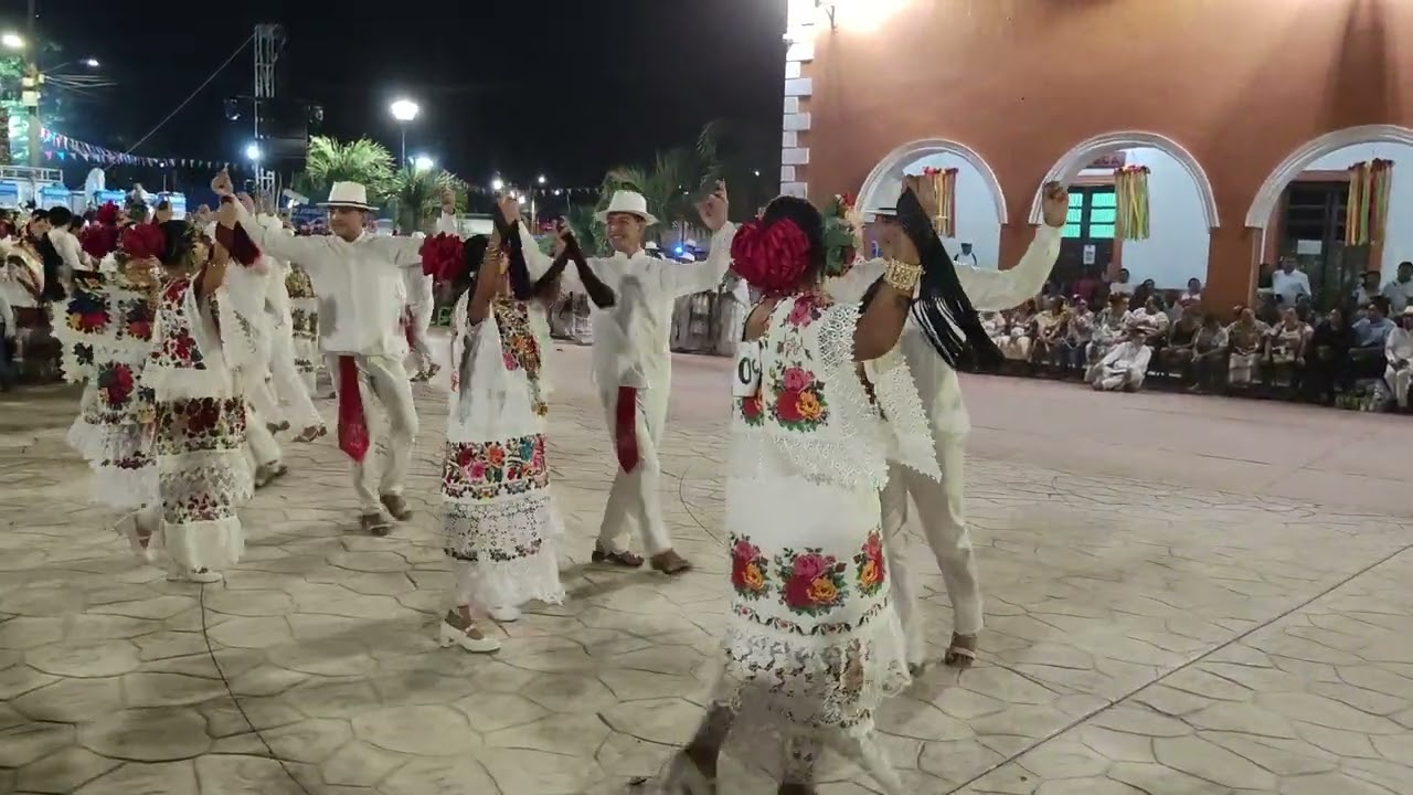 Jarana Angaripola, presentación parejas concurso de jarana | Orq. Nueva Generación en Cuncunul 2025