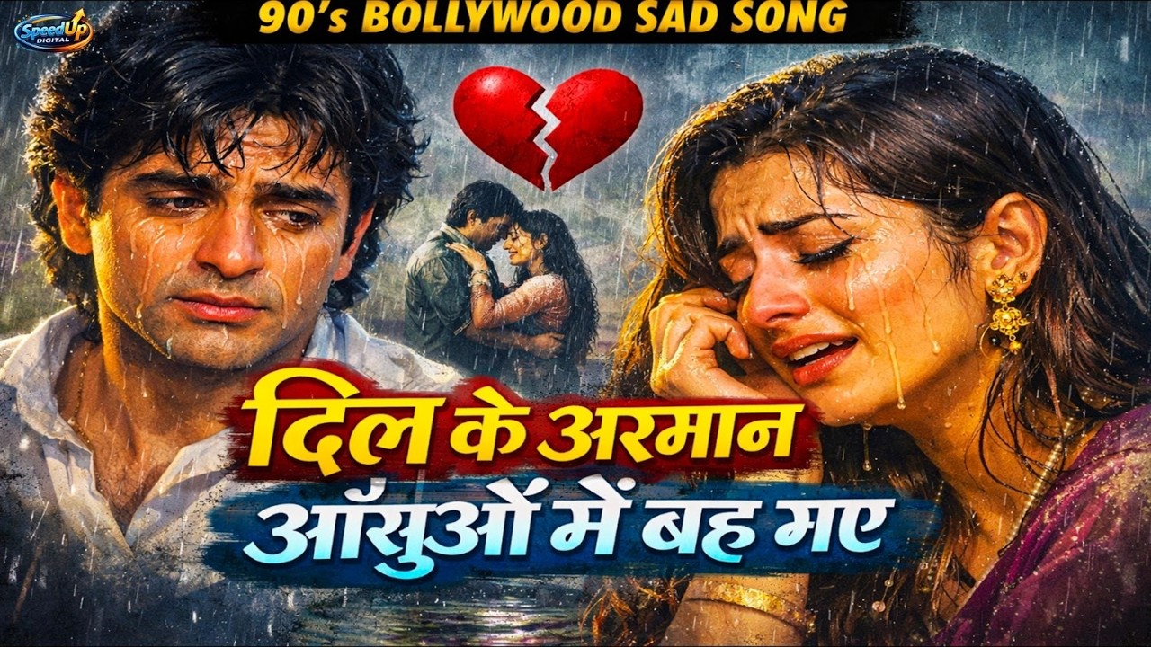 Dil Ke Armaan Aansuon Mein Beh Gaye | 90’s Bollywood Sad Song | Heart Touching Hindi Sad Song 2026