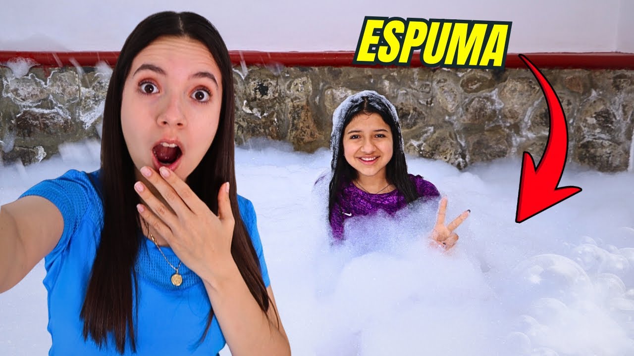 LLENAMOS TODA LA CASA DE ESPUMA 😱