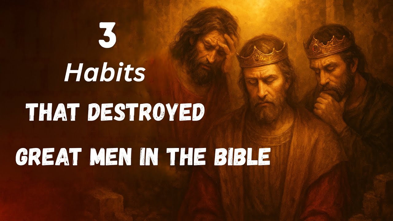 3 Habits That Destroyed Great Men in the Bible