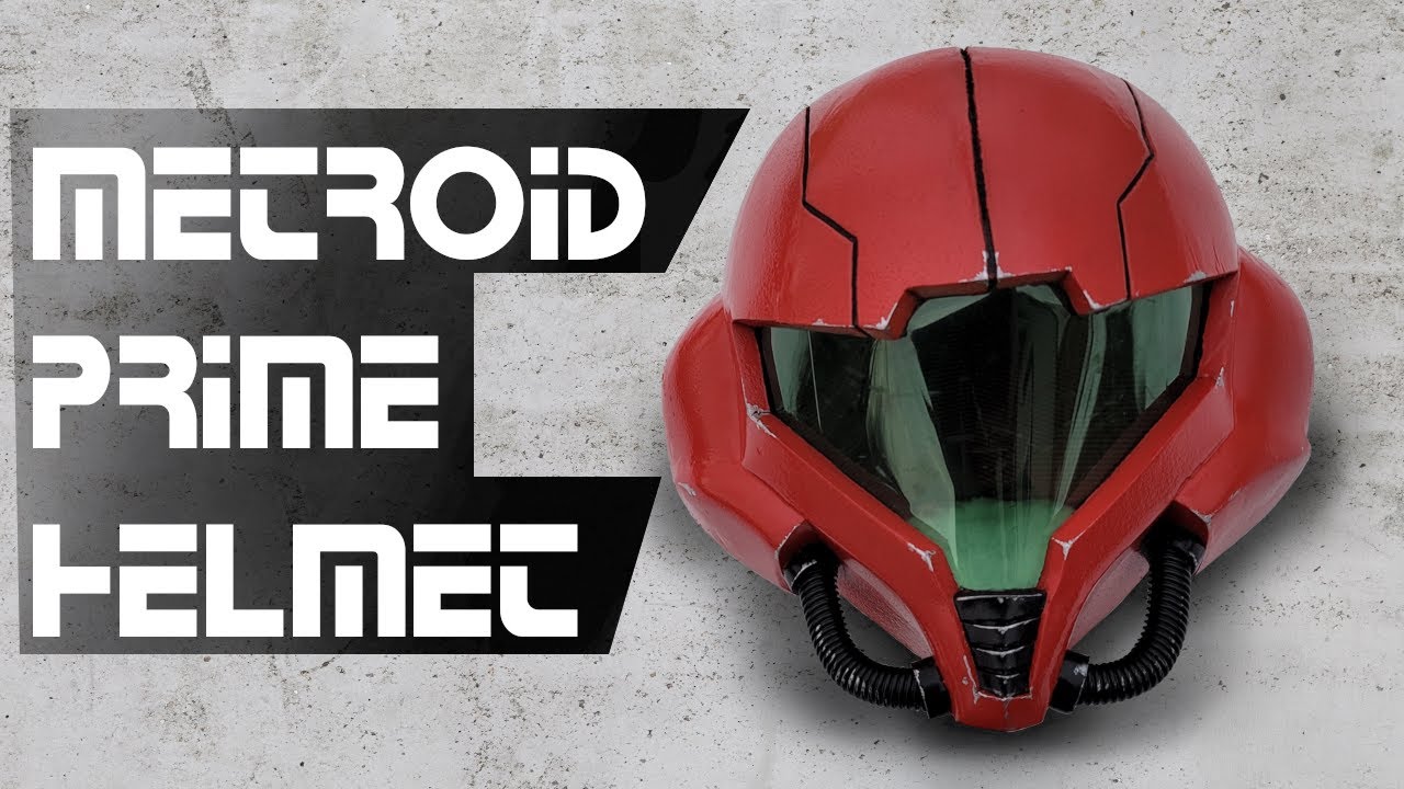 Metroid Prime Helmet (EVA FOAM, DIY)