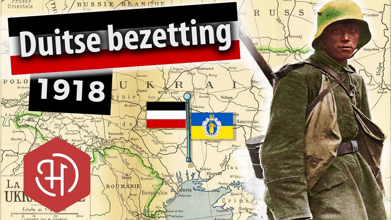 De Duitse bezetting van Oekraïne in 1918