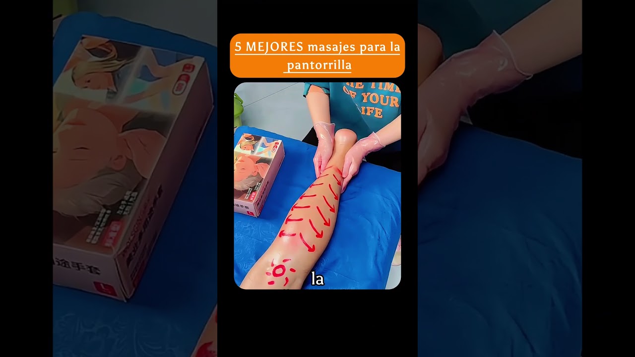 5 TECNICAS DE MASAJE PARA RELAJAR PANTORRILLA  #masajes #masajesrelajantes #masajista #masaje