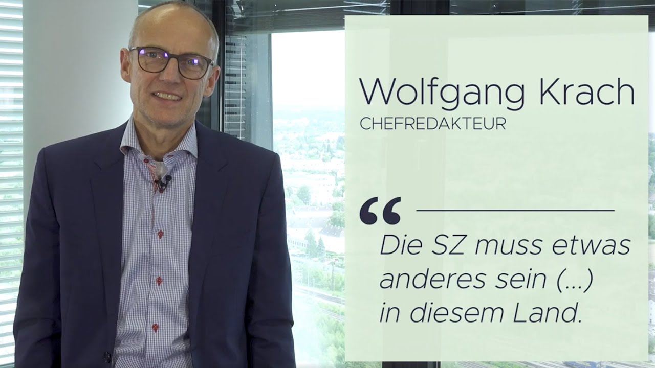 Chefredakteur Wolfgang Krach | Journalismus in 2 Minuten - SZ einfach erkl&auml;rt