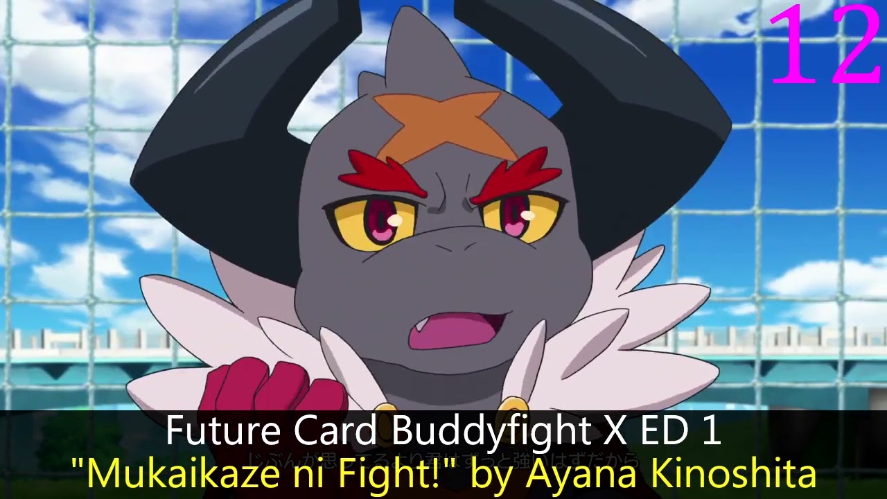 My Top Future Card Buddyfight Openings & Endings (Reupload)