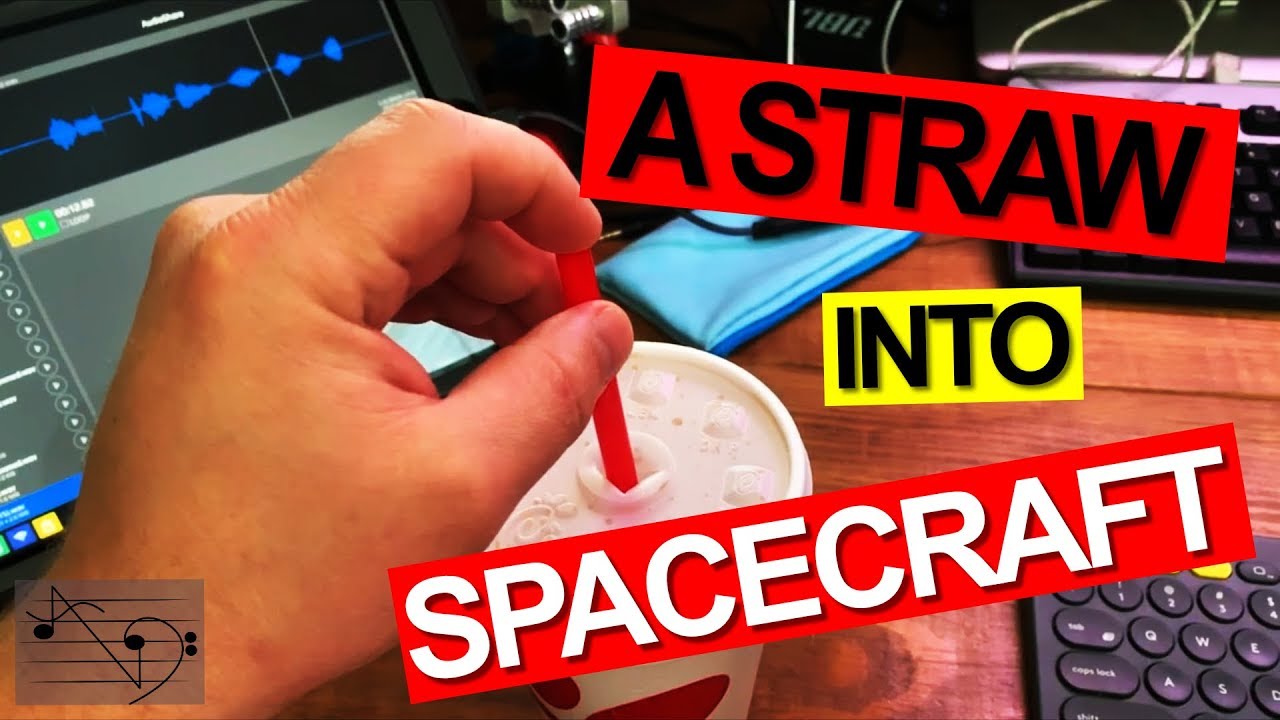 Turn a straw into an Epic Pad with Spacecraft and Audiostretch