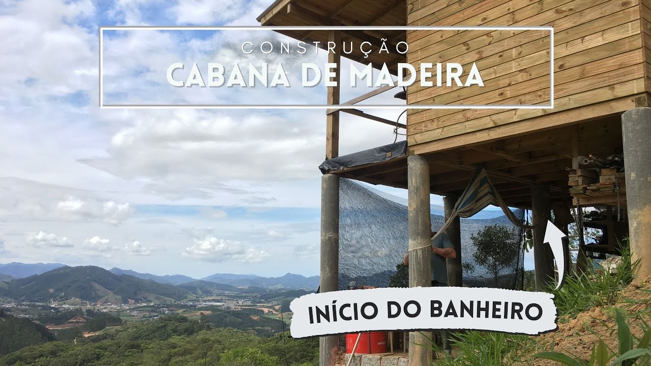 CABANA DE MADEIRA I Forro do Banheiro I Cozinha Provisória – SZ#31 CM#18