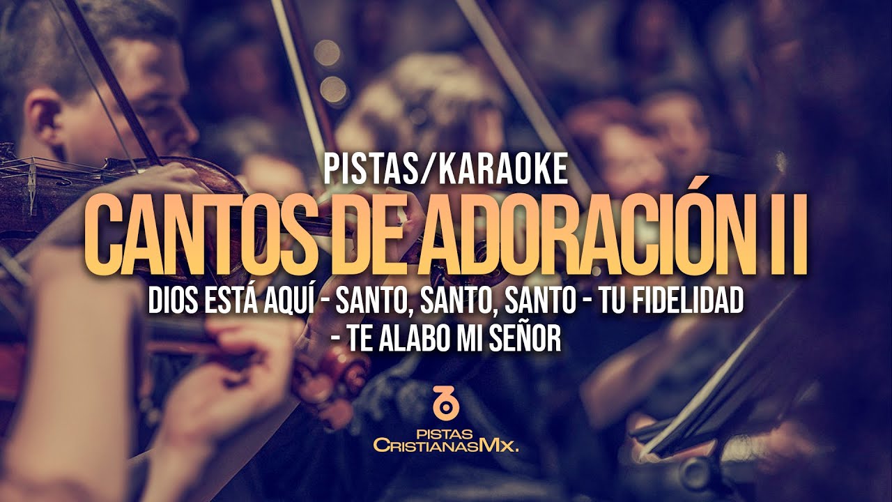#pista karaoke popurrí de adoración Vol. II - Dios está aquí, Tu Fidelidad y más.