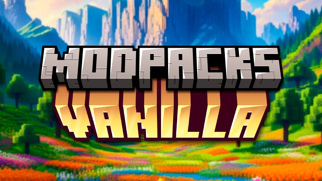 TOP 5 MELHORES MODPACKS VANILLA PARA O MINECRAFT